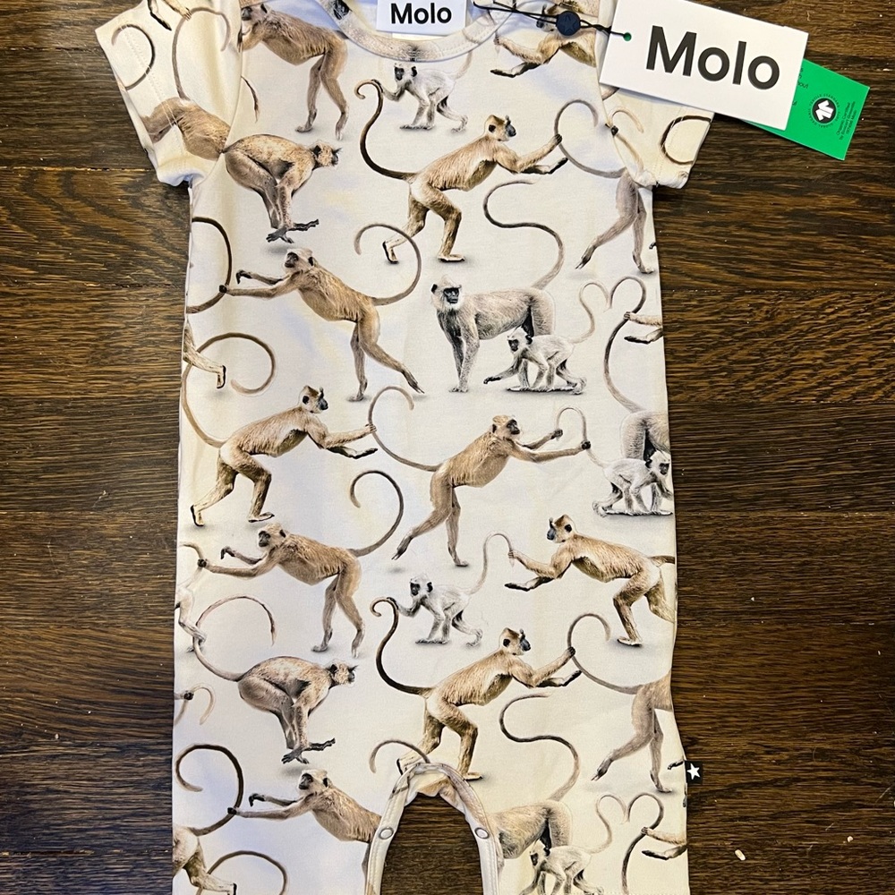 🐒🐻‍❄️MOLO 74cm NWT monkeys- bamboo🐻‍❄️🐒